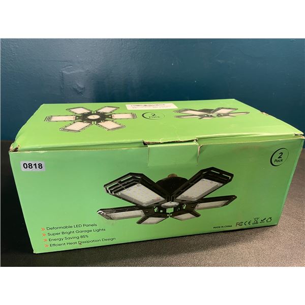 Lot of 1 2pack of LED Deformable Garage Lights - Brand New!