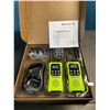 Image 2 : Lot of 1 Box of Retevis RT49P Rechargeable Two-Way Radios/Walkie Talkies - Brand New