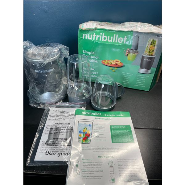 Lot of 1 Nutribullet Pro 1000W Nutrition Extractor Blender & Mixer System - Open Box