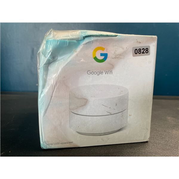 Lot of 1 Google WiFi - AC1200 - Mesh WiFi System - WiFi Router - 1500 Sq Ft Coverage - NEW SELAED