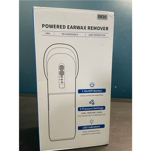 Lot of 1 Powered Rechargeable Earwax Remover Device - Brand New