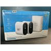 Image 1 : Lot of 1 Aosu Wireless Cam Pro System - Wireless Security Camera System - New Sealed (Damaged Box)