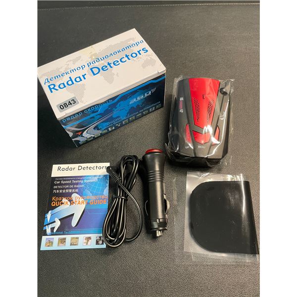 Lot of 1 Full Band 360 Radar Detector - New
