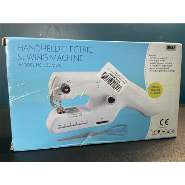 Lot of 1 Handheld Electric Sewing Machine - Brand New