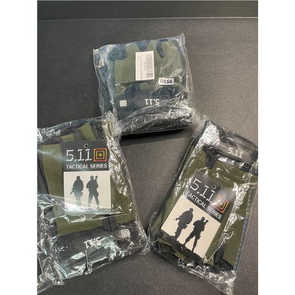 Lot of 2 Packs of 5.11 Tactical Series Gloves - New