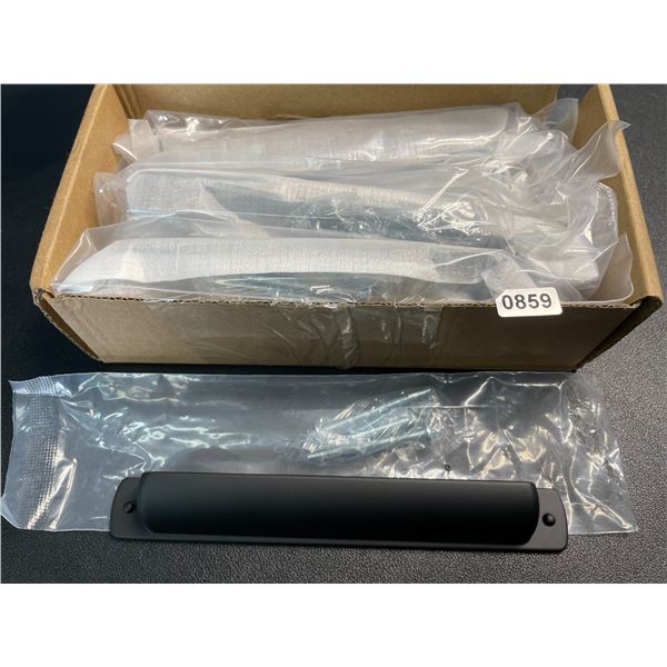 Lot of 1 Box of 6-inch Drawer Pulls/Dresser Drawer Pulls - New - Black Colour - 10PCS Included