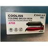 Image 1 : Lot of 1 Cooliss Folding Brush Iron/Folding Hair Brush Styling Tool - Brand New