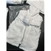 Image 2 : Lot of 2 Baby Bathrobes - Infant Bathrobe Sets - White - Brand New (Newborn Size)