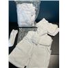 Image 1 : Lot of 2 Baby Bathrobes - Infant Bathrobe Sets - White - Brand New (Newborn Size)