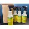 Image 1 : Lot of 4 Bottles of Mrs. Meyers Multi-Surface Cleaners - 473ml - Brand New!