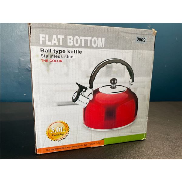 Lot of 1 Ball Type Kettle - Stainless Steel - Brand New