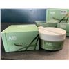 Image 2 : Lot of 4 Green Tea Clay Facial Masks by Anai Arui - Brand New