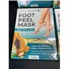 Image 2 : Lot of 4 Boxes of Foot Peel Masks with Collagen - 2 Pairs Each - Brand new