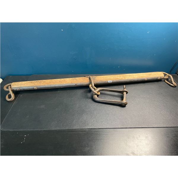 Lot of 1 Vintage Horse/Cattle Harness - Horse Yoke - Used