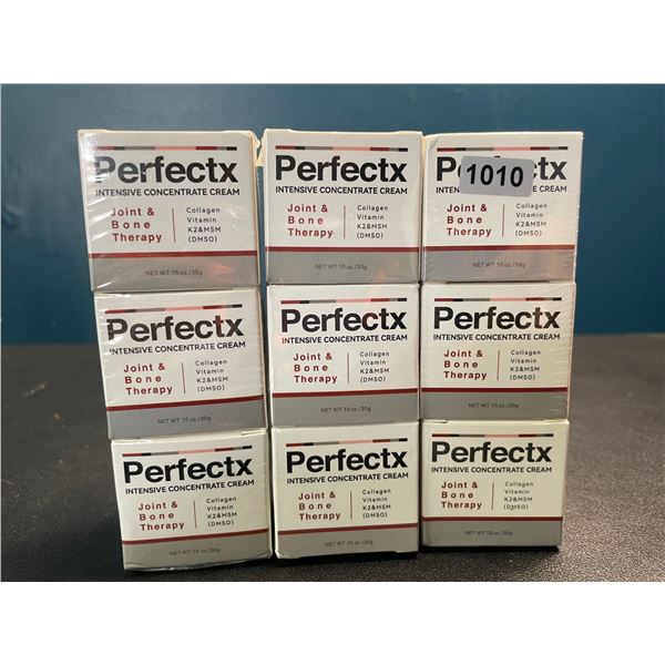Lot of 3 Multi-Packs of Perfectx Intensive Concentrate Cream for Joint & Bone Therapy- 9 Total - NEW