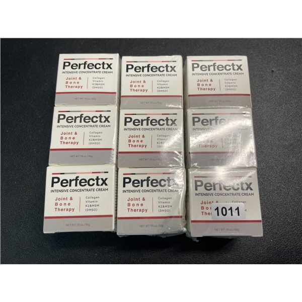 Lot of 3 Multi-Packs of Perfectx Intensive Concentrate Cream for Joint & Bone Therapy- 9 Total - NEW