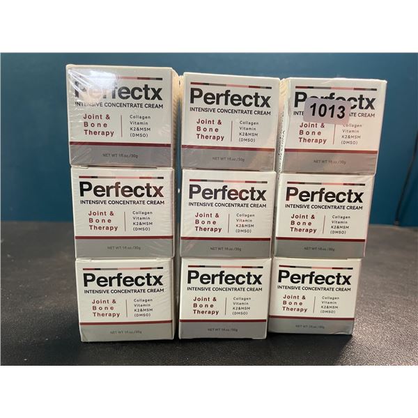 Lot of 3 Multi-Packs of Perfectx Intensive Concentrate Cream for Joint & Bone Therapy- 9 Total - NEW
