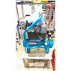 Image 1 : MAKITA PNEUMATICS MAC700 2 HP 2.6 GALLON 90 PSI AIR COMPRESSOR WITH ASSORTED ACCESSORIES ON A SMALL