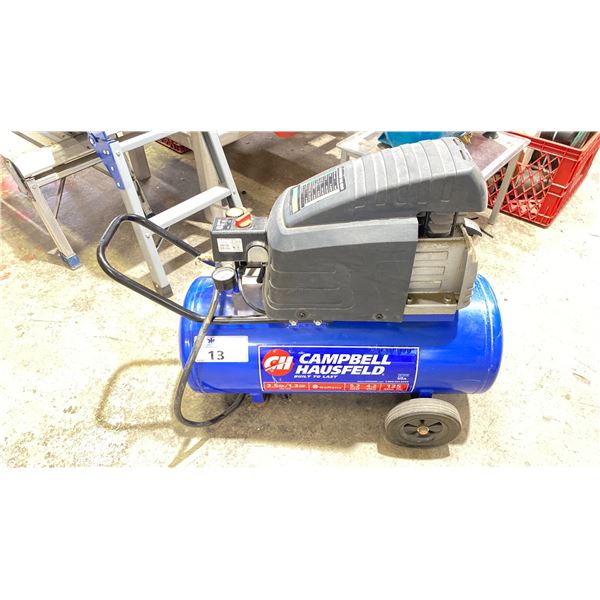 CAMPBELL HAUSFELD 2.5 HP 8 GALLON 125 MAX PSI AIR COMPRESSOR