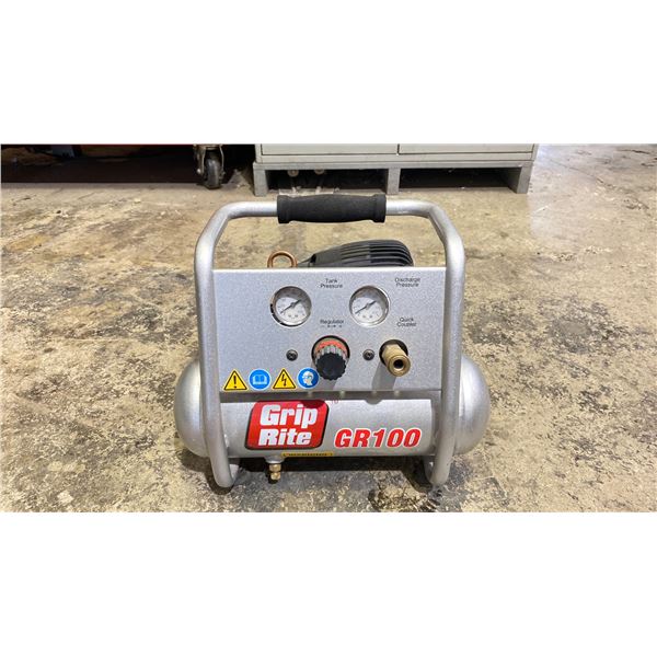 GRIP RITE GR100 1 HP 1 GALLON 135 PSI AIR COMPRESSOR