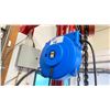 Image 1 : 2 WALL MOUNT ELECTRICAL CORD REELERS - 1:POWERFIST 40' & 1: RED REELER 25'