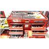Image 6 : WATERLOO PROFESSIONAL 2 PC ROLLING MECHANICS TOOL CABINET WITH CONTENTS - LARGE ASSORTMENT OF