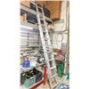 Image 1 : EAGLE ALUMINUM 200 LB CAPACITY 20' EXTENSION LADDER