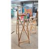 Image 2 : 2 WOODEN STEP LADDERS - 6' & 4'
