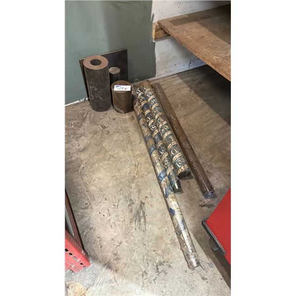 PRECISION GROUND SHAFTING, SOLID ROUND 4140 SHAFTING & LARGE DIAMETER D.O.M