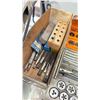 Image 5 : GROUP OF ASSORTED TAP & DIE PARTIAL SETS