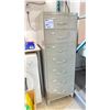 Image 6 : 7 DRAWER METAL STORAGE CABINET WITH ASSORTED BLACK PIPE FITTINGS, WATER + GAS FITTINGS, AIR