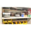 Image 2 : GLOBAL METAL 2 DOOR GREY STORAGE CABINET WITH CONTENTS - ASSORTED ABRASIVE WHEELS, BRUSHES,
