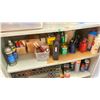 Image 3 : GLOBAL METAL 2 DOOR GREY STORAGE CABINET WITH CONTENTS - LUBRICANTS, CLEANERS, DEGREASERS & ASSORTED