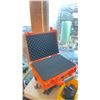 Image 4 : ORANGE PELICAN STYLE DUSTPROOF, WATERPROOF & IMPACT RESISTANT CARRYING/STORAGE CASE