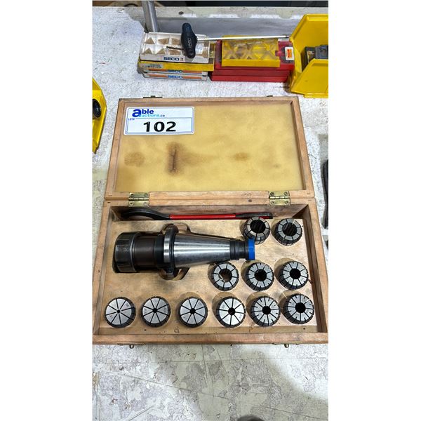 TMX NO. 40 ARBOUR MILLING COLLET SET