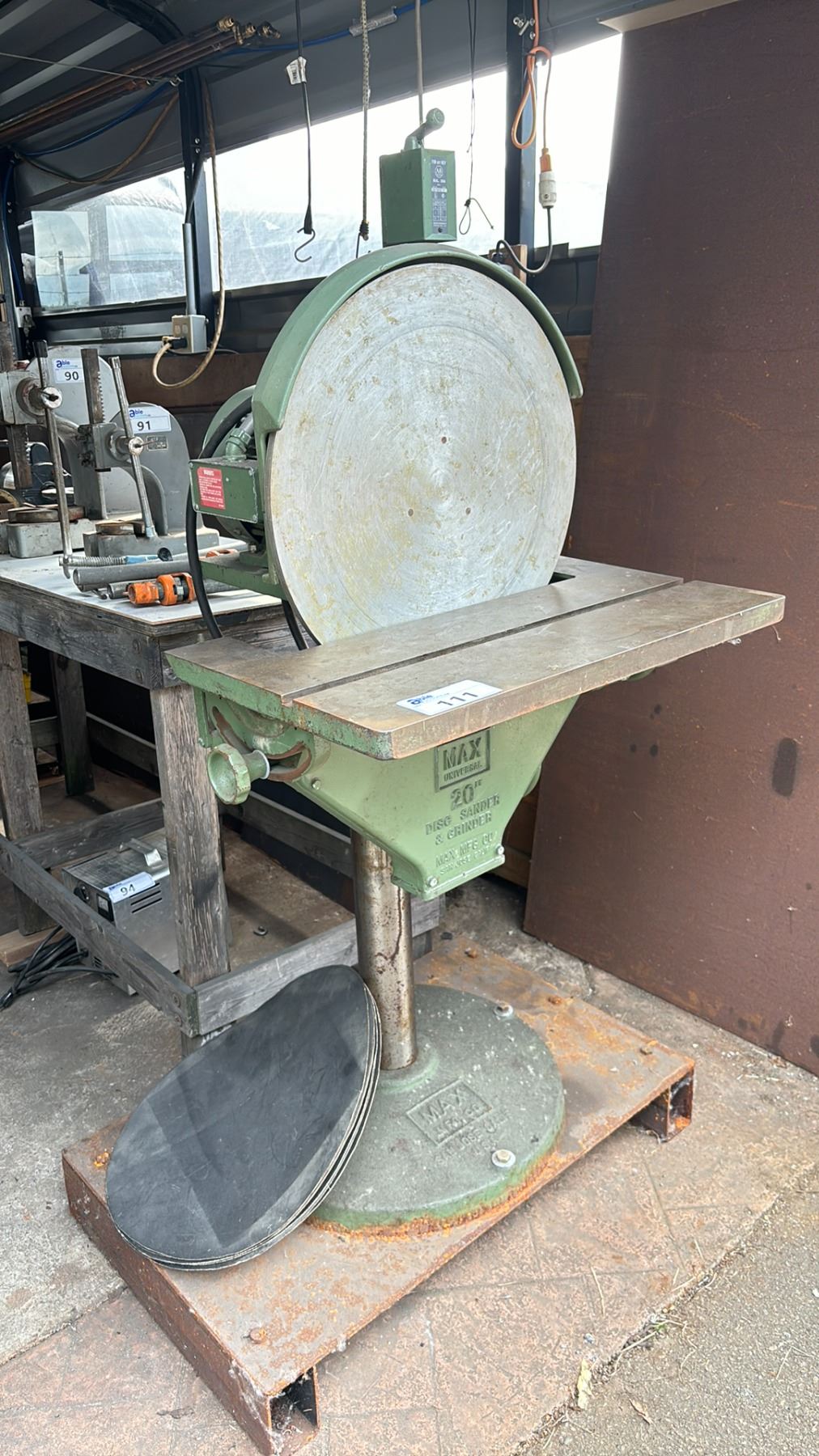 Max Disc Sanders MAX UNIVERSAL 20