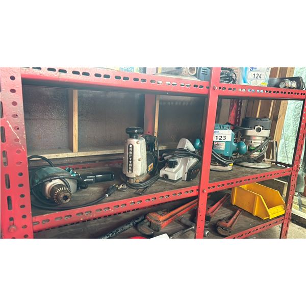 GROUP OF 5 ASSORTED CORDED POWER TOOLS