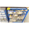 Image 4 : 2 BLUE METAL PARTS ORGANIZERS WITH ASSORTED MACHINE TOOLING - TAPS & END MILLS