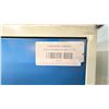 Image 3 : 5 DRAWER BLUE/BEIGE METAL STORAGE CABINET - APPROX. 3'W X 5.5'H X 1.5'D * CONTENTS NOT INCLUDED *