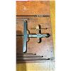 Image 3 : STARRETT MICROMETER DEPTH GAUGE IN A WOODEN CASE