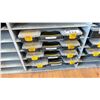 Image 1 : GROUP OF 4 PLASTIC ORGANIZERS WITH CONTENTS - LARGE STAINLESS STEEL FASTENERS/ MACHINE SCREWS