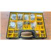 Image 2 : GROUP OF 4 PLASTIC ORGANIZERS WITH CONTENTS - LARGE STAINLESS STEEL FASTENERS/ MACHINE SCREWS