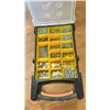 Image 3 : GROUP OF 6 PLASTIC ORGANIZERS WITH CONTENTS - SMALL STEEL FASTENERS & MACHINE SCREWS