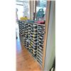 Image 2 : WOODEN ORGANIZER STORAGE CABINET - APPROX. 6'W X 3.5'H X 1'D * CONTENTS NOT INCLUDED *