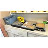 Image 1 : PNEUMATIC KIT - THREE ORGANIZER CASES, TWO PLASTIC BOXES OF PNEUMATIC PISCO FITTINGS & PNEUMATIC