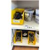 Image 12 : ** CONTENTS OF BOTTOM SECTION ONLY ** BOTTOM CUPBOARDS + DRAWERS OF ASSORTED FASTENERS FROM 1/4" -