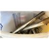 Image 14 : ** CONTENTS OF BOTTOM SECTION ONLY ** BOTTOM CUPBOARDS + DRAWERS OF ASSORTED FASTENERS FROM 1/4" -