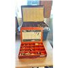 Image 1 : 2 METAL PARTS ORGANIZER CASES WITH CONTENTS - BRASS, GAS, COMPRESSION, NPT FITTINGS