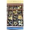 Image 7 : 2 METAL PARTS ORGANIZER CASES WITH CONTENTS - BRASS, GAS, COMPRESSION, NPT FITTINGS
