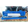 Image 3 : GROUP OF ASSORTED AUTOMOTIVE ITEMS - SNAP ON LED LIGHT, 2 BOTTLE JACKS, PAIR OF JACK STANDS, PICKUP